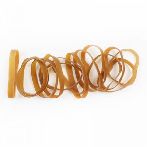 Brugerdefineretnaturgummi Materiale Holdbar Højtemperatur Anti-Aging Natural Color Crab Binding Rubber Band